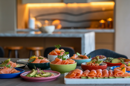 table-plat-saumon-avocat-cuisine