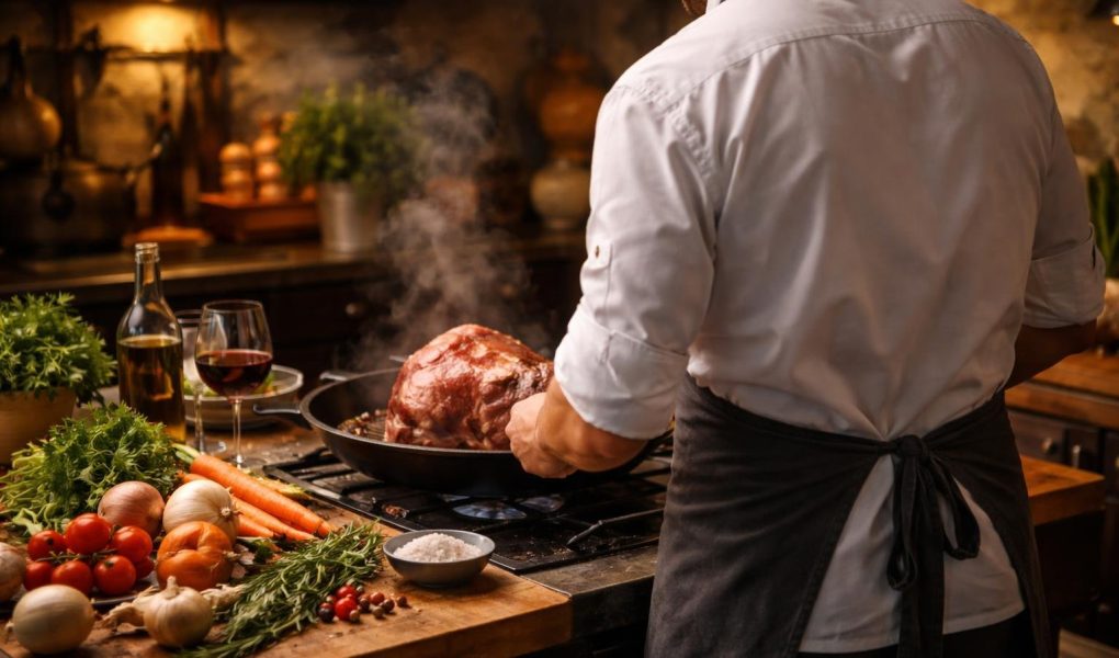 chef-tablier-jarret-veau-cuisine