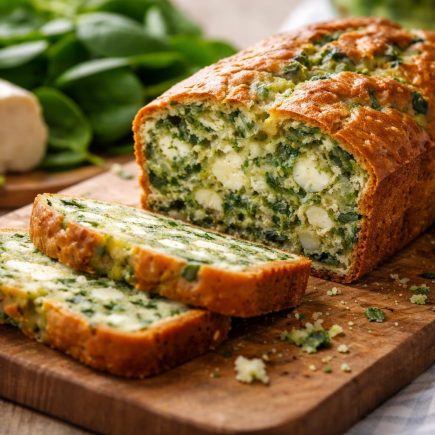 cake-epinards-chevre-planche-bois