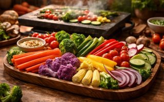 legumes-colores-plateau-bois-pierrade