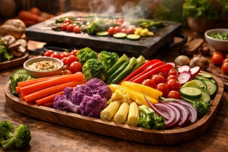 legumes-colores-plateau-bois-pierrade