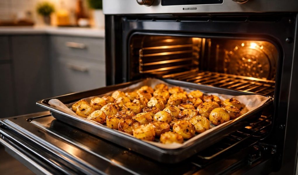 cuisine-moderne-four-pommes-terre-cuites