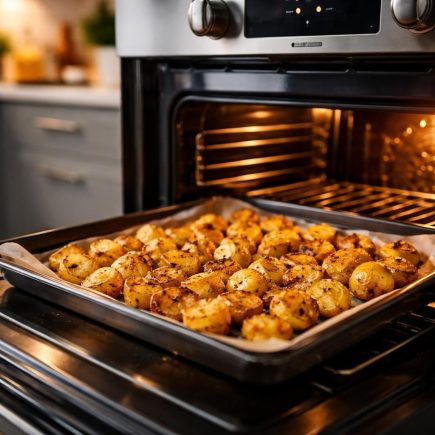 cuisine-moderne-four-pommes-terre-cuites