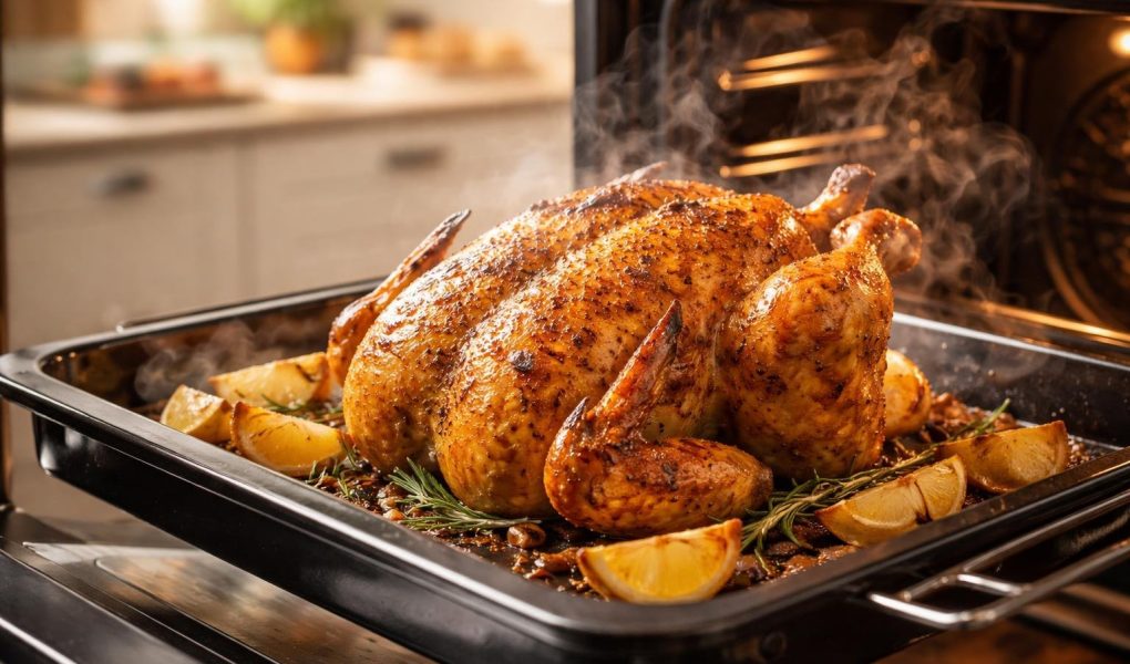 poulet-rotisserie-four-cuisine-vapeur