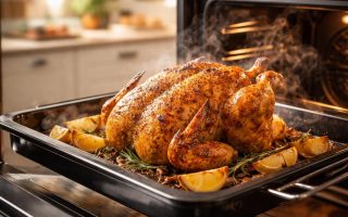 poulet-rotisserie-four-cuisine-vapeur