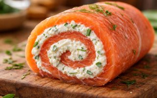 roule-saumon-fromage-herbes-rustique