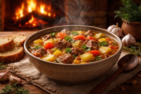 bol-soupe-legumes-viandes-cheminée