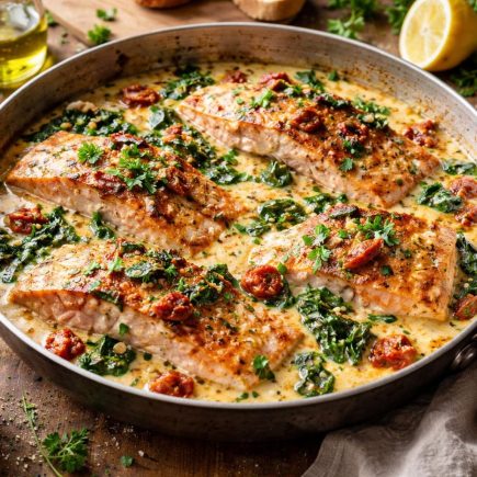 saumon-toscane-sauce-cremeuse-herbes