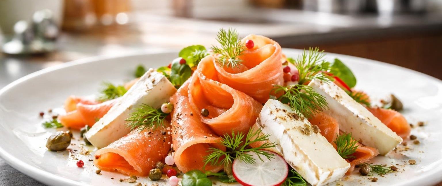 saumon-fume-fromage-herbes-cuisine