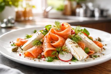 saumon-fume-fromage-herbes-cuisine