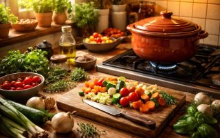 cuisine-chaleureuse-cocotte-legumes-herbes
