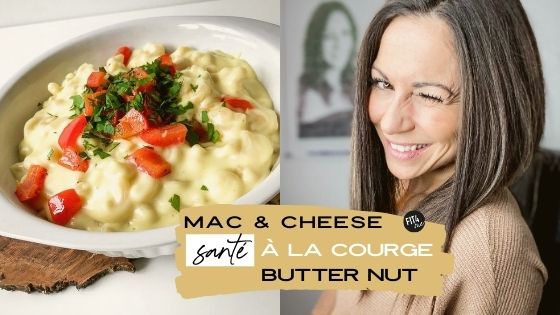 MAC AND CHEESE SANTÉ À LA COURGE BUTTERNUT